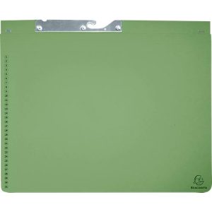 Pendelhefter Exacompta, für 2 x Links- oder Rechtsheftung, gefalzt, Dehntasche, Recycling-Karton, grün, 25 Stück Pendelhefter Exacompta, für 2 x Links- oder Rechtsheftung, gefalzt, Dehntasche, Recycling-Karton, grün, 25 Stück