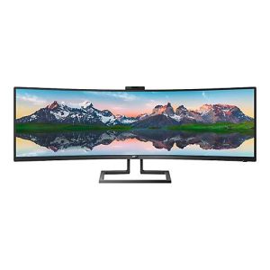 Philips Brilliance P-line 499P9H – LED-Monitor – gebogen – 124.5 cm (49′) (48.8′ sichtbar) – 5120 x 1440 Dual Quad HD @ 60 Hz – VA Philips Brilliance P-line 499P9H – LED-Monitor – gebogen – 124.5 cm (49′) (48.8′ sichtbar) – 5120 x 1440 Dual Quad HD @ 60 Hz – VA