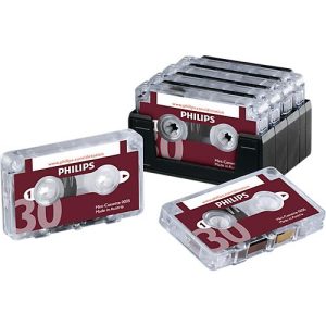 PHILIPS Minikassette, 2 x 15 min PHILIPS Minikassette, 2 x 15 min