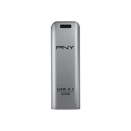 PNY Elite Steel - USB-Flash-Laufwerk - 32 GB - USB 3.1