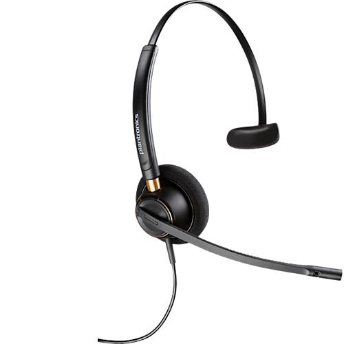 Poly EncorePro HW510 Monaurales Headset + Quick Disconnect.