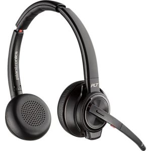 Poly Savi 8220 UC DECT USB-A-Headset, kabellos, UC-optimiert Poly Savi 8220 UC DECT USB-A-Headset, kabellos, UC-optimiert