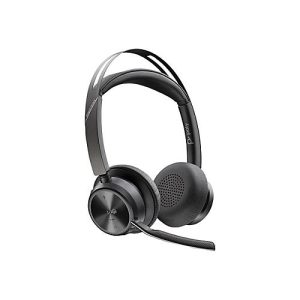 Poly Voyager Focus 2 – Headset – On-Ear – Bluetooth – kabellos – aktive Rauschunterdrückung Poly Voyager Focus 2 – Headset – On-Ear – Bluetooth – kabellos – aktive Rauschunterdrückung