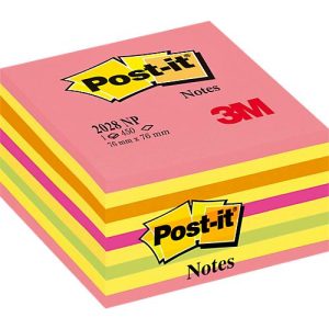 POST-IT Haftnotiz Würfel, 76 mm x 76 mm, neonpink POST-IT Haftnotiz Würfel, 76 mm x 76 mm, neonpink