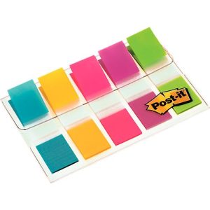 Post-it Index Streifen Mini 683-5, türkis, gelb, pink, lila, lemon Post-it Index Streifen Mini 683-5, türkis, gelb, pink, lila, lemon