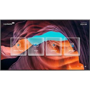 Präsentationsdisplay Legamaster Discover 2 DIS-8610 EU, 86′, 4K-UHD, 3840 x 2160 px, 1200:1, HDMI, USB, schwarz Präsentationsdisplay Legamaster Discover 2 DIS-8610 EU, 86′, 4K-UHD, 3840 x 2160 px, 1200:1, HDMI, USB, schwarz