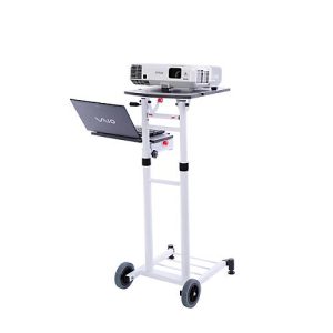 Präsentationsstation Franken Travel, für Laptop & Beamer, höhenverstellbar, belastbar bis 15 kg, Stahl Präsentationsstation Franken Travel, für Laptop & Beamer, höhenverstellbar, belastbar bis 15 kg, Stahl