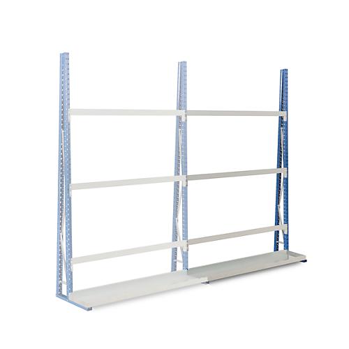 Profil-Lagerregal, einseitig, Anbaufeld, H 2500 x L 1500 x T 340 mm