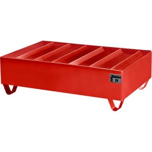 Profilwanne PW gem. StawaR, für 2 Fässer, 224 l, 59 kg, rot Profilwanne PW gem. StawaR, für 2 Fässer, 224 l, 59 kg, rot