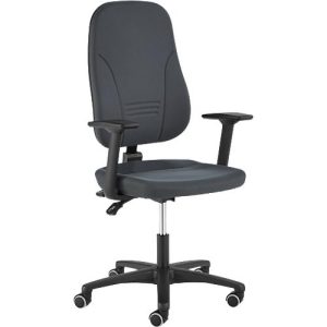 Prosedia Bürostuhl Younico plus 3, mit Armlehnen, Permanent Kontakt, Muldensitz, 3D-Rückenlehne, anthrazit/anthrazit Prosedia Bürostuhl Younico plus 3, mit Armlehnen, Permanent Kontakt, Muldensitz, 3D-Rückenlehne, anthrazit/anthrazit