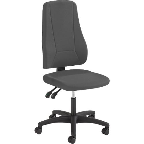 Prosedia Bürostuhl YOUNICO PLUS 3, Permanentkontakt, ohne Armlehnen, hohe 3D-Rückenlehne, anthrazit