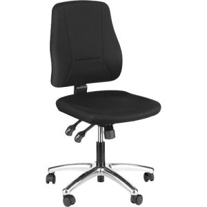 Prosedia Bürostuhl YOUNICO PLUS 8, Synchronmechanik, ohne Armlehnen, halhohe Rückenlehne, alupoliert/schwarz Prosedia Bürostuhl YOUNICO PLUS 8, Synchronmechanik, ohne Armlehnen, halhohe Rückenlehne, alupoliert/schwarz