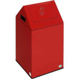 Putzwollkasten mit Pendelklappe Putzwollkasten mit Pendelklappe