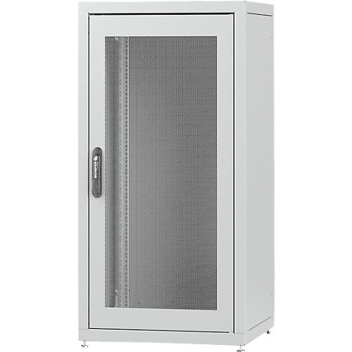 PX Netzwerkschrank, Stahlblech, pulverbeschichtet/verzinkt, mit Sichtglas, B 600 x T 800 x H 1200 mm