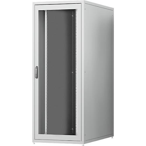 PX Netzwerkschrank, Stahlblech, pulverbeschichtet/verzinkt, mit Sichtglas, B 800 x T 800 x H 1200 mm