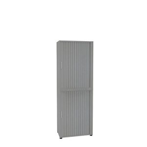 Querrollladenschrank, zweiteilig, B 800 mm, 6 OH, silber Querrollladenschrank, zweiteilig, B 800 mm, 6 OH, silber