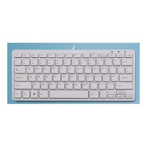 R-Go Compact Tastatur, QWERTY (UK), weiß, drahtgebundenen – Tastatur – QWERTY – GB – weiß R-Go Compact Tastatur, QWERTY (UK), weiß, drahtgebundenen – Tastatur – QWERTY – GB – weiß