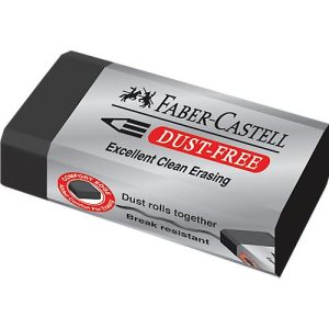 Radierer, Faber Castell Dust-free schwarz Radierer, Faber Castell Dust-free schwarz