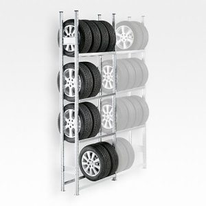 Räderregal R 3000, Grundfeld, H 2967 x B 995 mm, 4 Traversenpaare Räderregal R 3000, Grundfeld, H 2967 x B 995 mm, 4 Traversenpaare