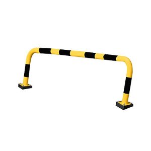 Rammschutzbügel SWING, Außeneinsatz, 640 x 2000 mm, gelb/schwarz Rammschutzbügel SWING, Außeneinsatz, 640 x 2000 mm, gelb/schwarz