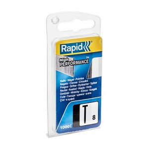 Rapid Nägel, 8/15 mm, rostfreier Stahl, 1.000 St. Rapid Nägel, 8/15 mm, rostfreier Stahl, 1.000 St.