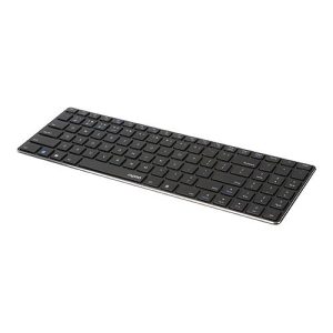 Rapoo E9100M – Tastatur – kabellos – 2.4 GHz, Bluetooth 4.0, Bluetooth 3.0 – QWERTY – Deutsch Rapoo E9100M – Tastatur – kabellos – 2.4 GHz, Bluetooth 4.0, Bluetooth 3.0 – QWERTY – Deutsch