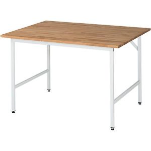 RAU Arbeitstisch, Buche-Platte, 1250 x 800 x 800-850 mm RAU Arbeitstisch, Buche-Platte, 1250 x 800 x 800-850 mm