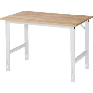 RAU Arbeitstisch, Buche-Platte, B 1250 x T 800 x H 760-1080 mm RAU Arbeitstisch, Buche-Platte, B 1250 x T 800 x H 760-1080 mm