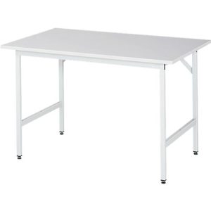 RAU Arbeitstisch, Melamin-Platte, 1250 x 800 x 800-850 mm RAU Arbeitstisch, Melamin-Platte, 1250 x 800 x 800-850 mm