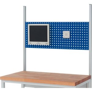 Rau Flachbildschirmhalter für höhenverstellbare Arbeitsplatzsysteme Serie E, VESA MIS-D 75/100, B 115 x T 25 x H 115 mm, bis 15 kg Rau Flachbildschirmhalter für höhenverstellbare Arbeitsplatzsysteme Serie E, VESA MIS-D 75/100, B 115 x T 25 x H 115 mm, bis 15 kg