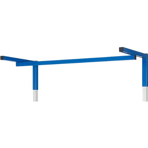 Rau Laufschiene für höhenverstellbare Arbeitsplatzsysteme Serie E, mit Beleuchtungsleiste & Karabiner, B 1200 x T 40 x H 40 mm, bis 30 kg