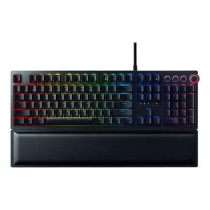 Razer Huntsman Elite – Tastatur – Hintergrundbeleuchtung – USB – Tastenschalter: Razer Opto-Mechanical Razer Huntsman Elite – Tastatur – Hintergrundbeleuchtung – USB – Tastenschalter: Razer Opto-Mechanical