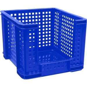 Really Useful Boxes Gitterbox, 35 Liter, Öffnung vorne, blau Really Useful Boxes Gitterbox, 35 Liter, Öffnung vorne, blau