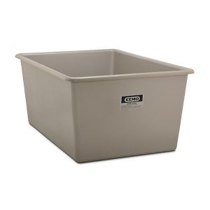 Rechteckbehälter Standard, GFK, 2200 l, grau Rechteckbehälter Standard, GFK, 2200 l, grau