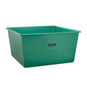 Rechteckbehälter Standard, GFK, 3300 l, grün Rechteckbehälter Standard, GFK, 3300 l, grün