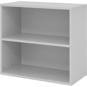 Regale Breno, 2 OH, 28 kg je Boden, B 800 x T 400 x H 748 mm, Spanplatte, lichtgrau Regale Breno, 2 OH, 28 kg je Boden, B 800 x T 400 x H 748 mm, Spanplatte, lichtgrau