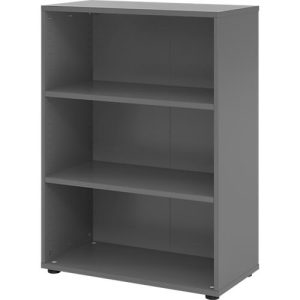 Regale Breno, 3 OH, 28 kg je Boden, B 800 x T 400 x H 1100 mm, Spanplatte, graphit Regale Breno, 3 OH, 28 kg je Boden, B 800 x T 400 x H 1100 mm, Spanplatte, graphit