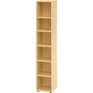 Regale Breno, 6 OH, 28 kg je Boden, B 400 x T 400 x H 2156 mm, Spanplatte, Ahorn Regale Breno, 6 OH, 28 kg je Boden, B 400 x T 400 x H 2156 mm, Spanplatte, Ahorn