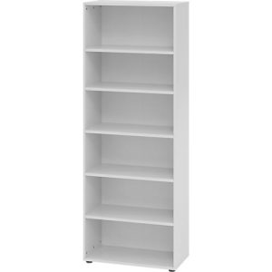 Regale Breno, 6 OH, 28 kg je Boden, B 800 x T 400 x H 2156 mm, Spanplatte, lichtgrau Regale Breno, 6 OH, 28 kg je Boden, B 800 x T 400 x H 2156 mm, Spanplatte, lichtgrau