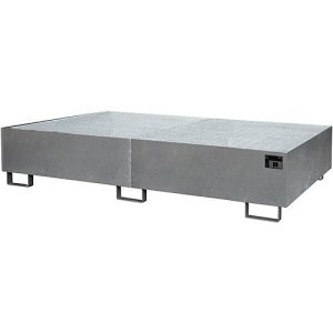 Regalwanne Typ RW/GR 2700-2, mit Gitterrost, verzinkt Regalwanne Typ RW/GR 2700-2, mit Gitterrost, verzinkt