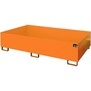 Regalwanne Typ RW/RW 2200-2, ohne Gitterrost, orange RAL2000 Regalwanne Typ RW/RW 2200-2, ohne Gitterrost, orange RAL2000