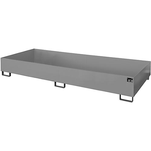 Regalwanne Typ RW/RW 3300-2, ohne Gitterrost, grau RAL7005