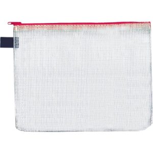 Reißverschluss-Sammelbeutel, für Format DIN B6, B 230 x H 183 mm, rot, 10 Stück Reißverschluss-Sammelbeutel, für Format DIN B6, B 230 x H 183 mm, rot, 10 Stück