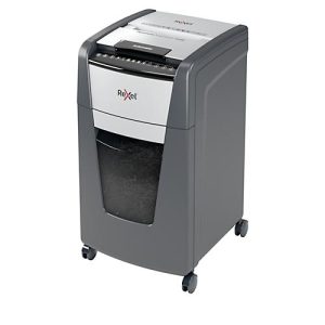 Rexel Optimum AutoFeed+ 300M Aktenvernichter P5, Vollautomatik, Mikroschnitt 2 x 15 mm, 60 l, 300 Blatt Schnittleistung, mit Rollen, schwarz Rexel Optimum AutoFeed+ 300M Aktenvernichter P5, Vollautomatik, Mikroschnitt 2 x 15 mm, 60 l, 300 Blatt Schnittleistung, mit Rollen, schwarz