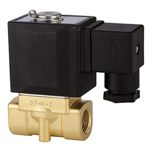 Riegler 2/2-Wege-MV., MS, NC,direktg.,230 V,50 Hz, G 1/2, PN 0-30 bar