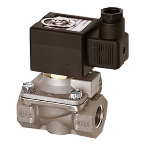 Riegler 2/2-Wege-MV.,ES,NBR,NC,zwangsg.,230 V,50-60 Hz, G 1/2, PN 0-9 bar Riegler 2/2-Wege-MV.,ES,NBR,NC,zwangsg.,230 V,50-60 Hz, G 1/2, PN 0-9 bar