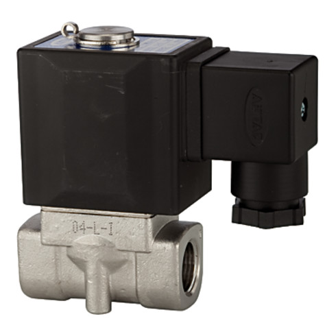 Riegler 2/2-Wege-MV., ES,NC,direktg.,230 V, 50 Hz, G 1/8, PN 0-30 bar