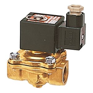 Riegler 2/2-Wege-MV, MS, NC, zwangsg., 24 V DC, Rp 1 1/2, FKM, PN 0-5 bar