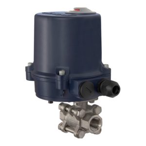 Riegler 2-Wege-ES-Kugelhahn, elekt. Stellantrieb, 230 V AC, 50 Hz, Rp 1/2 Riegler 2-Wege-ES-Kugelhahn, elekt. Stellantrieb, 230 V AC, 50 Hz, Rp 1/2
