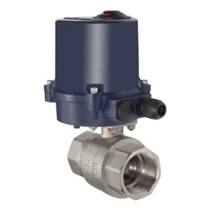 Riegler 2-Wege-Messingkuha, elektr. Stellantrieb, 230 V AC, 50 Hz, Rp 2 Riegler 2-Wege-Messingkuha, elektr. Stellantrieb, 230 V AC, 50 Hz, Rp 2